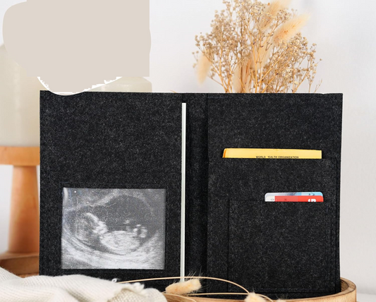 MAHEWA Kleine Wunder étui pour carte de grossesse 13,8 x 19 cm