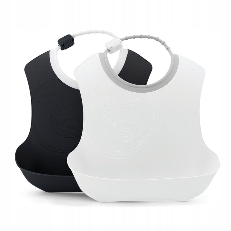 TWISTSHAKE bavaglino in silicone con tasca x2
