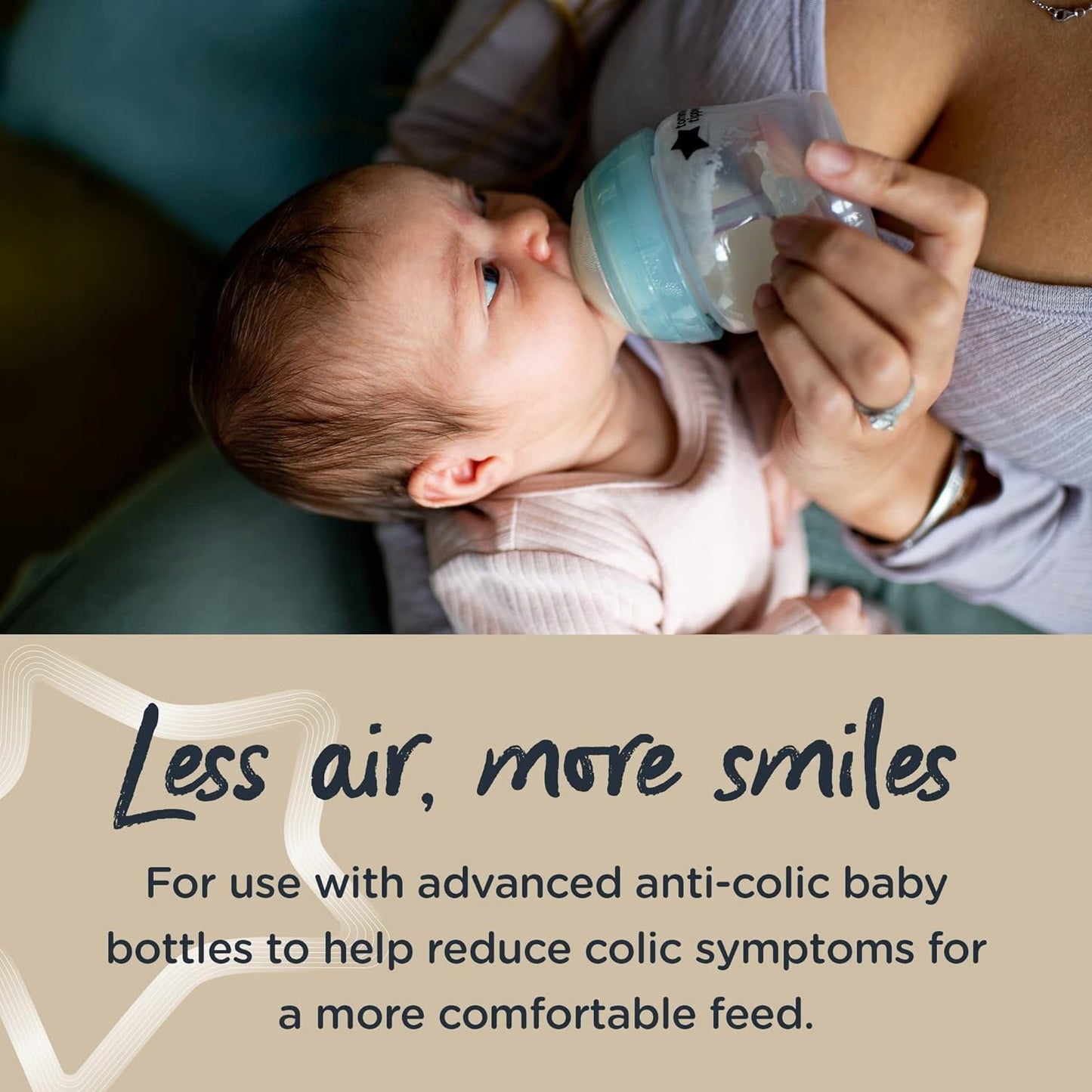 TOMMEE TIPPEE Sauger ADVANCED ANTI-COLIC ab 3 Monaten, 2er-Pack – Produktbild 4