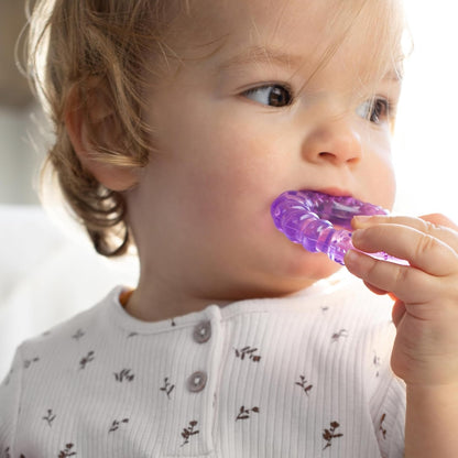 dBd anneaux de dentition en silicone rafraîchissants et massants 4 m+ 3 pièces