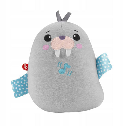 FISHER-PRICE Chill Vibes peluche musicale et vibrante MORSE 17 cm