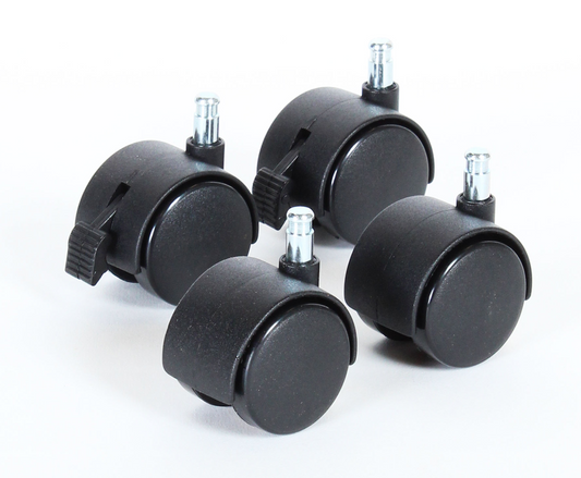 BABYBAY 100400 roulettes pivotantes avec frein pour lit bébé 4 pièces 40 mm