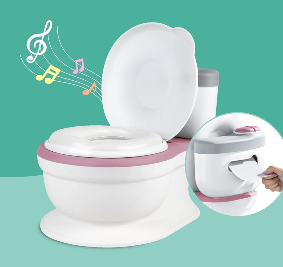 HERAWI pot musical avec siège doux et réservoir amovible