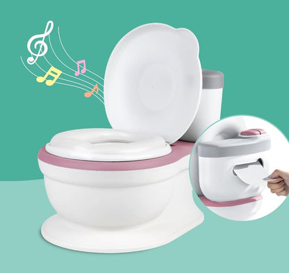 HERAWI pot musical avec siège doux et réservoir amovible