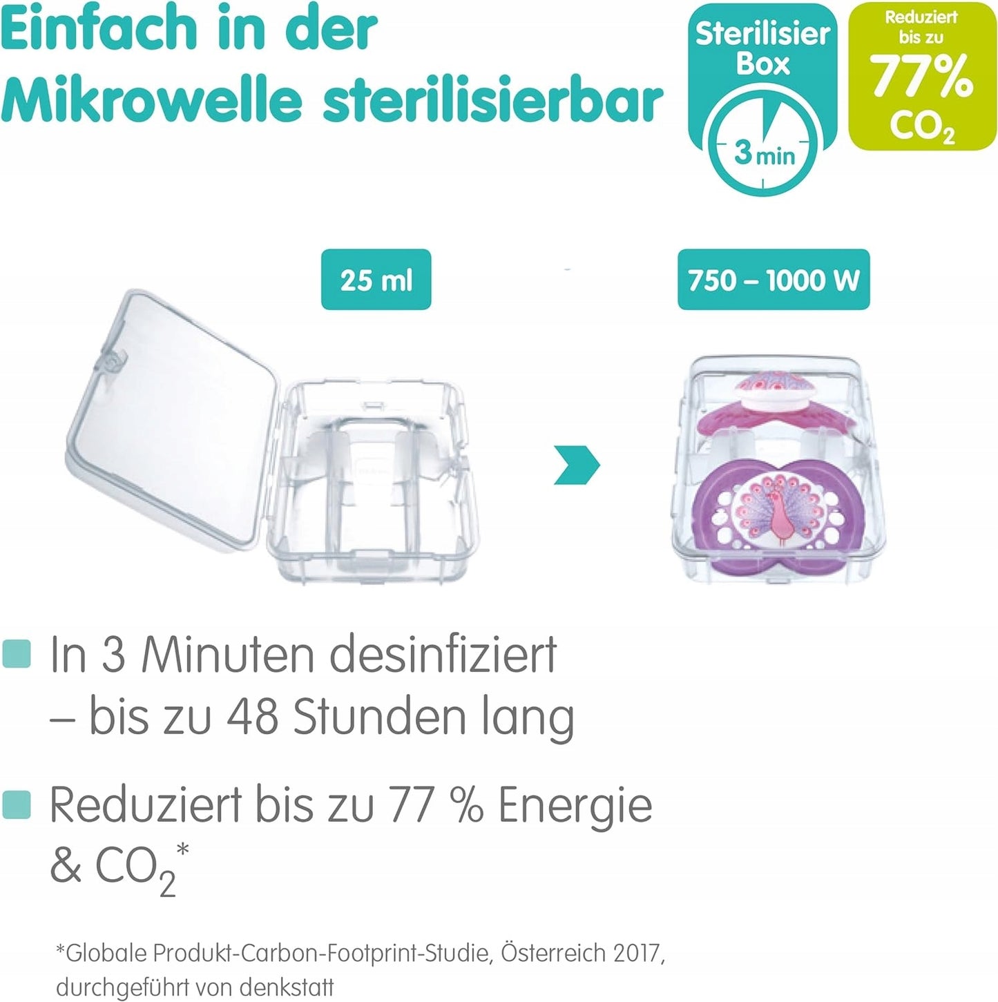 MAM ORIGINAL PURE Beruhigungsschnuller x2 0–6 Mon. – Produktbild 2