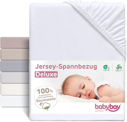 Drap housse avec élastique pour Original 81x42 cm x2 BABYBAY