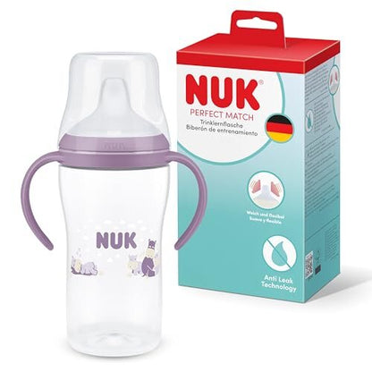 NUK Perfect Match učebný pohár 260 ml 6+ hroch