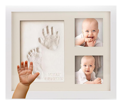 BUBZI photo frame and handprint & footprint kit