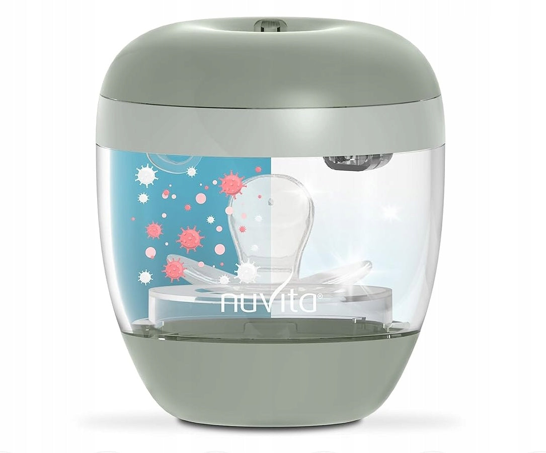 NUVITA MellyPlus 2 sterilizator UV portabil pentru tetinele biberoanelor, 2 minute