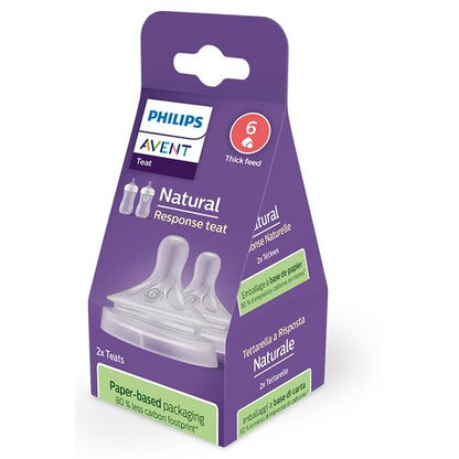 Philips Avent Natural Response tétine de biberon débit 6