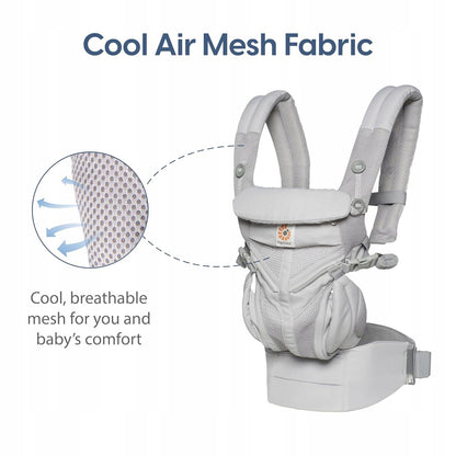 ERGOBABY OMNI 360 COOL AIR MESH porte-bébé ergonomique 3,2-20,4kg