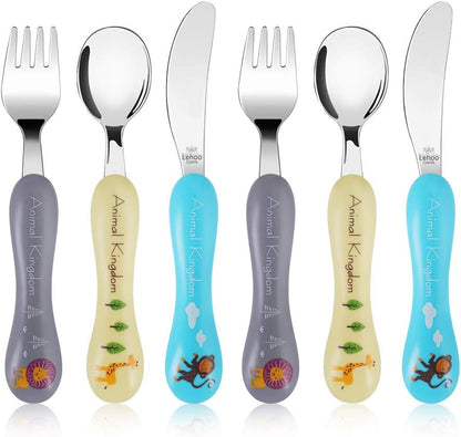 LEHOO CASTLE set de couverts pour enfants 18 mois+ x6