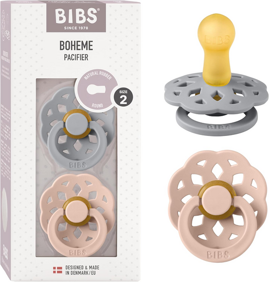 BIBS BOHEME sucettes apaisantes 2pack 6mois+