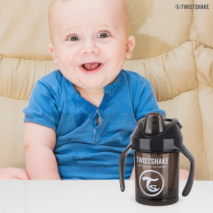 TWISTSHAKE Mini Cup kubek niekapek z ustnikiem i blenderem 230 ml 4 m+