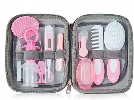 LICTIN Baby-Pflegetset 12-teilig + Etui