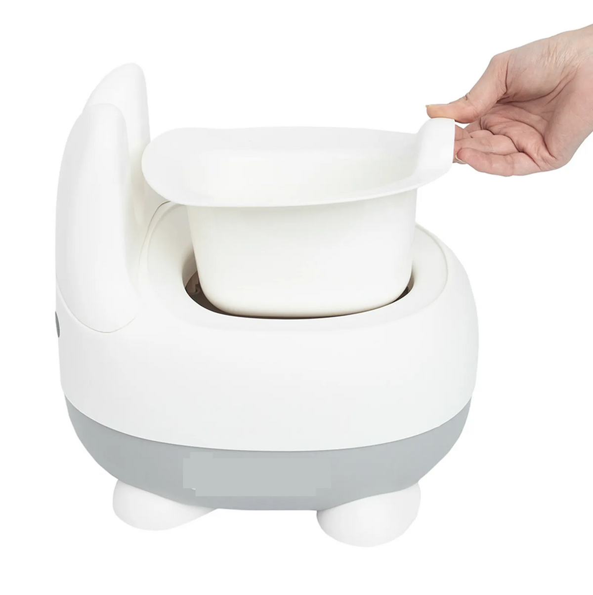 pot de chambre avec insert amovible et couvercle LAPIN