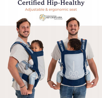 BECO TODDLER nosidełko klamrowe 9-27kg mesh 3d