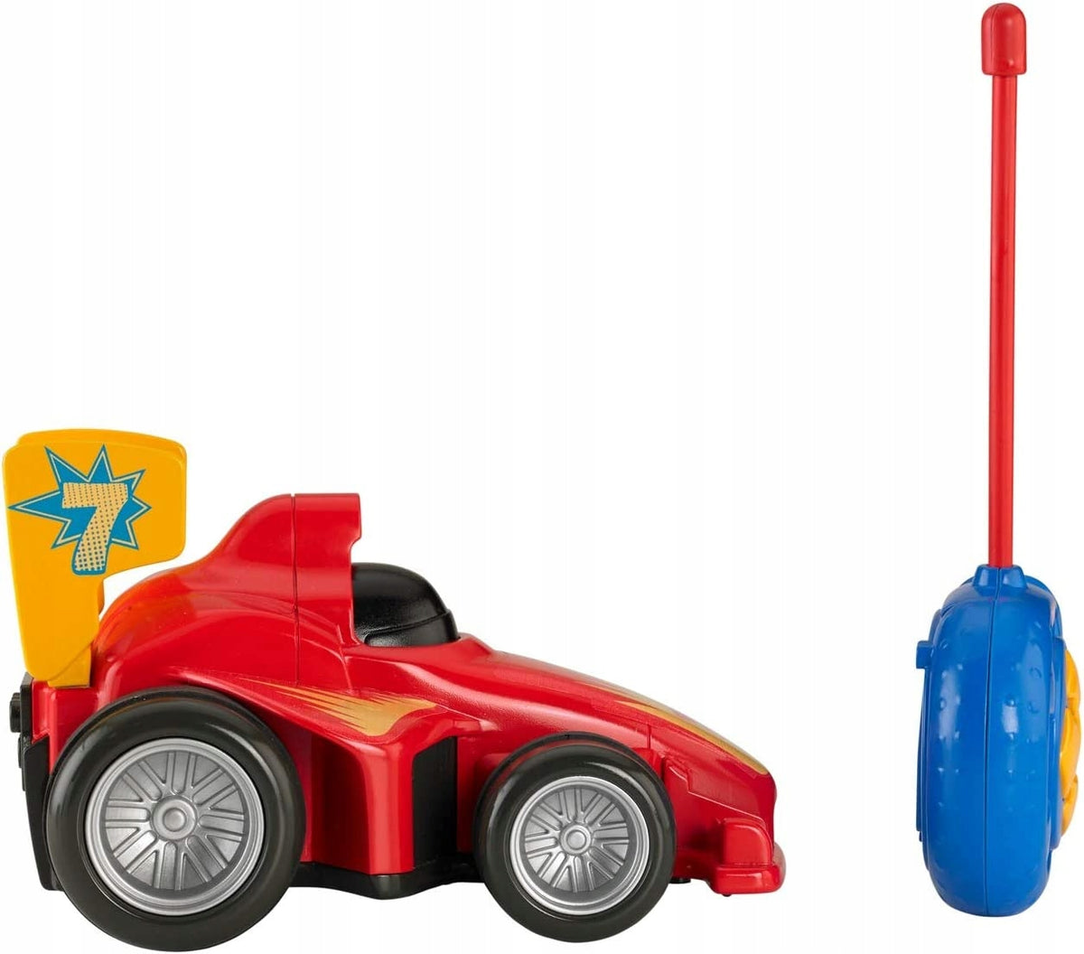 FISHER-PRICE My Easy RC samochód zdalnie sterowany z pilotem, czerwony, dla dzieci 3+