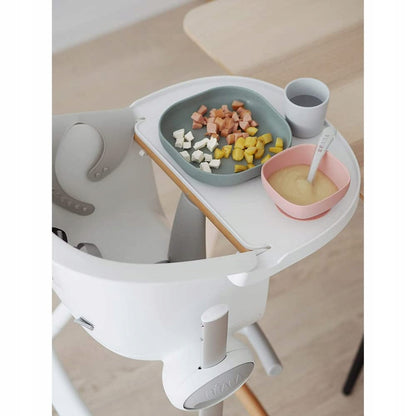 BEABA set de vaisselle en silicone avec ventouse 4 pièces.