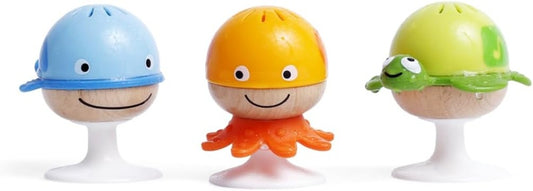 HAPE Stay-put sensoryczne stworzenia morskie z przyssawkami 3 sztuki "O
