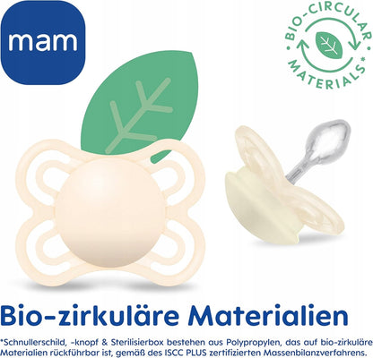 MAM Perfect smoczek uspokajający x2 0-6msc + box – zdjęcie produktu 4