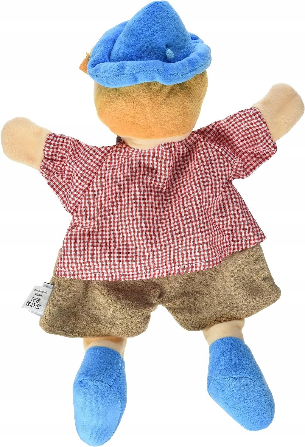 STERNTALER pluszowa pacynka do odgrywania ról SEPPEL 32 cm "N, kolorowa pacynka dla dzieci, 0+