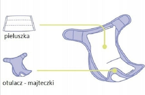 BAMBINO MIO otulacz na pieluchę >9kg