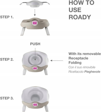 OK BABY 3in1 Reise-Toilettensitz, ohne Beutel