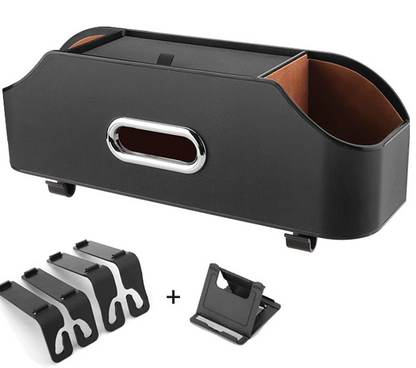 CARODI organiseur de voiture multifonctionnel pour bouteilles, lingettes, accessoires