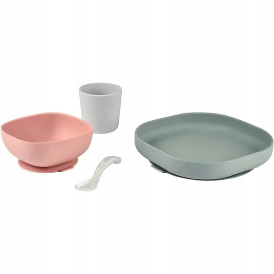 BEABA silicone utensil set