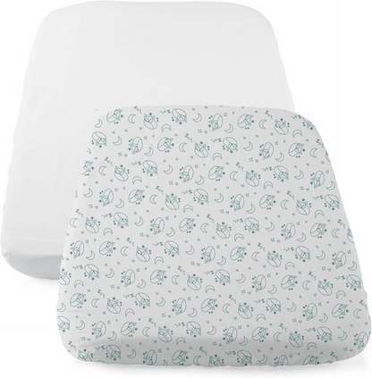 CHICCO NEXT2ME drap-housse pour berceau x2 50x83