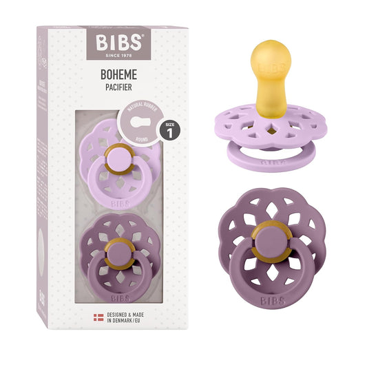 BIBS BOHEME smoczki uspokajające 2pack 0-6msc