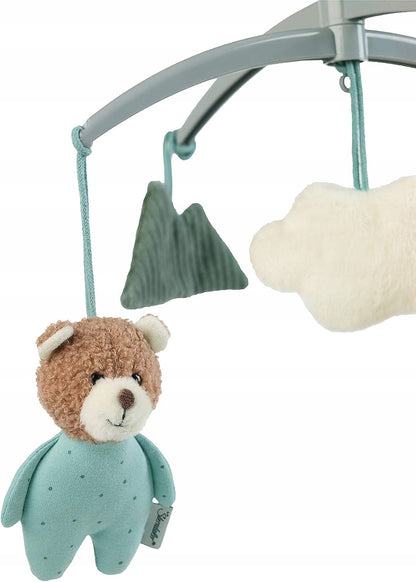 STERNTALER Bamse Ben uro med spilledåse til sengen "O