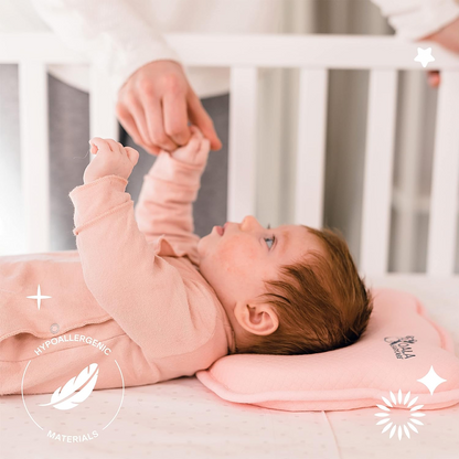 KOALA BABYCARE poduszka niemowlęca 0+ poszewka, ergonomiczna poduszka dla niemowląt przeciw plagiocefalii