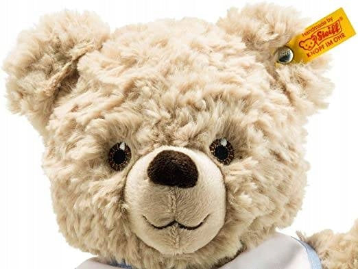 STEIFF Miś Richard miękka przytulanka bez śliniaka 30 cm, beżowy pluszowy miś dla dzieci