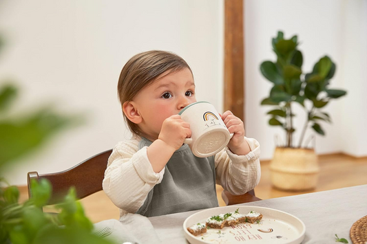 LASSIG Sippy Cup Little Chums Cat kubek z ustnikiem 150 ml 6 m+