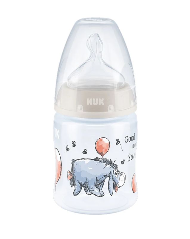 NUK First Choice+ BOUTEILLE 150 ml 0-6 m indicateur de température ÂNE