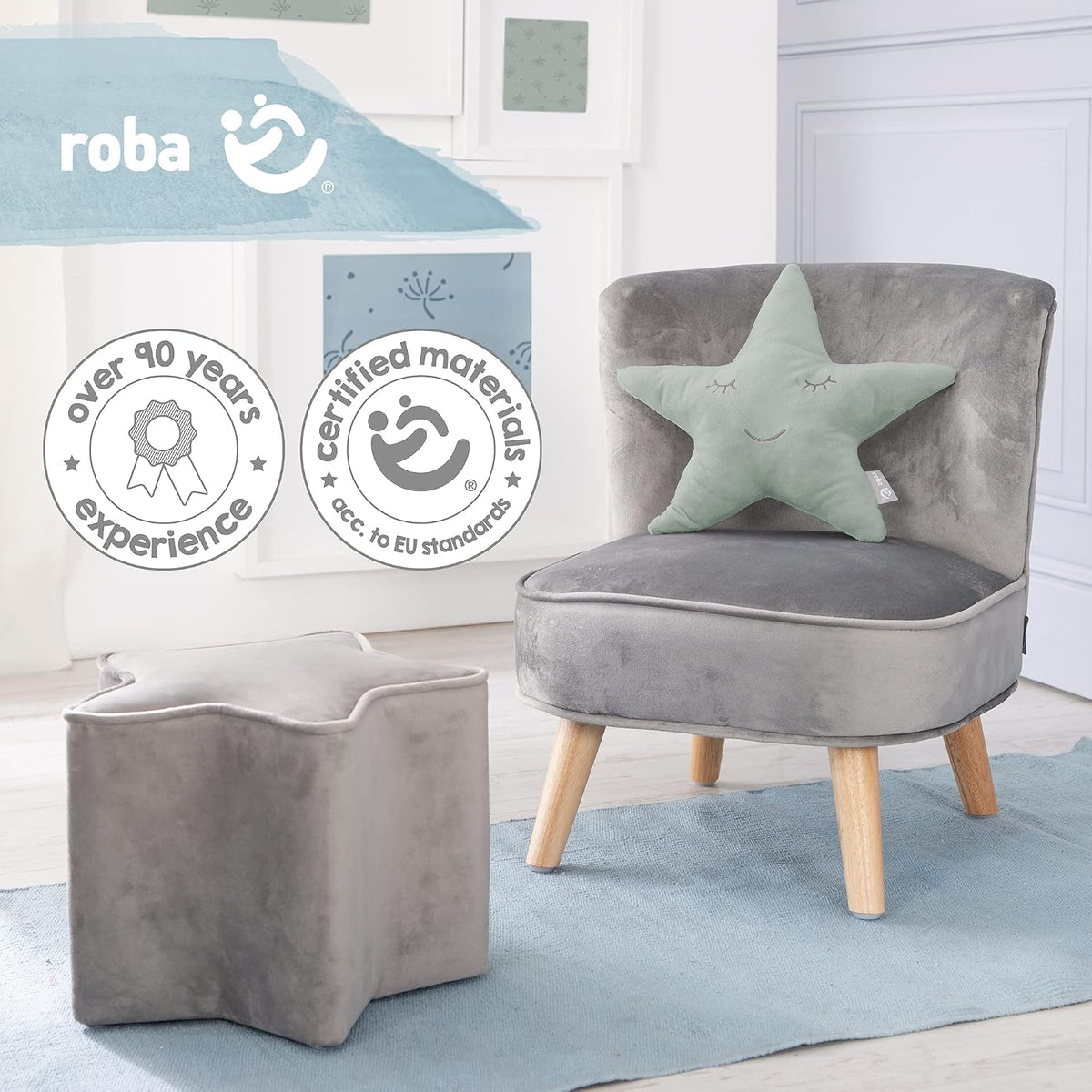 ROBA Style poduszka dekoracyjna Gwiazda 32x19 cm – zdjęcie produktu 4