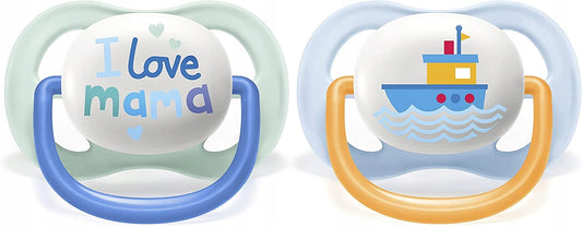 PHILIPS AVENT Ultra Air Happy smoczki x 2 0-6msc