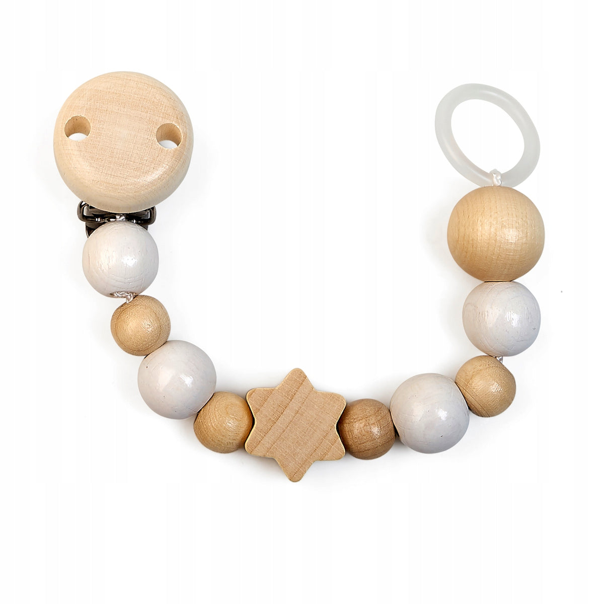 GRUNSPECHT star pacifier pendant