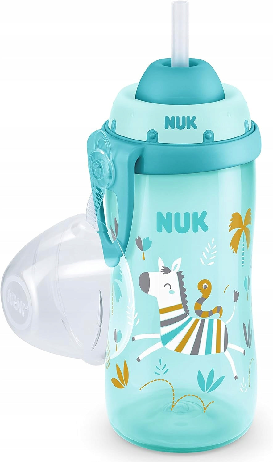NUK Flexi Cup BUTELKA ze słomką 300 ml efekt kameleona