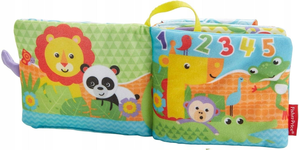 FISHER-PRICE FGJ40 książeczka sensoryczna aktywizująca ZAWIESZKA