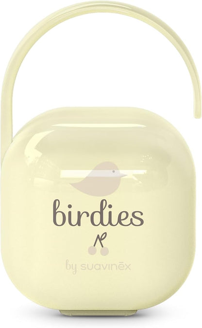 SUAVINEX Birdies etui na 2 smoczki – nowy – zdjęcie 1