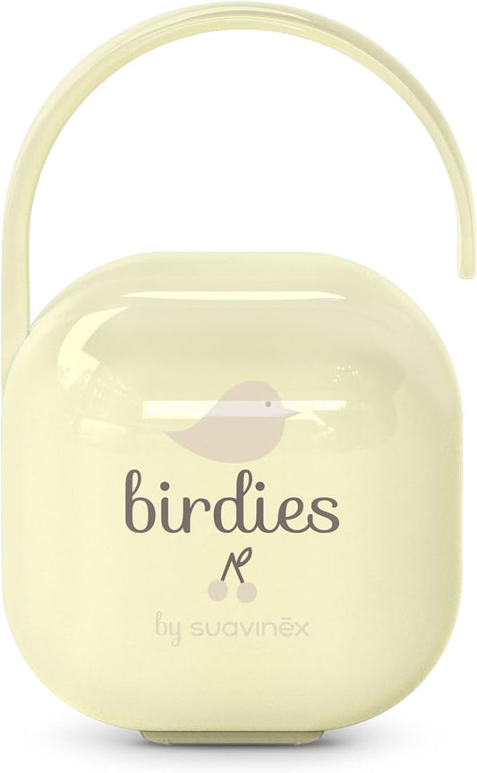 SUAVINEX Birdies etui na 2 smoczki – nowy – zdjęcie 1
