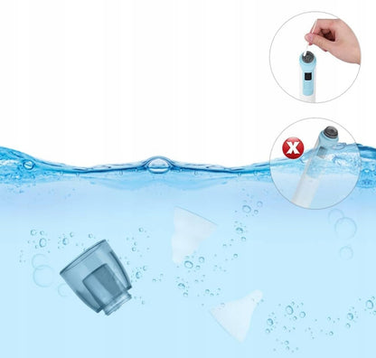 URAQT aspirator elektryczny do nosa 2 końcówki 0 +
