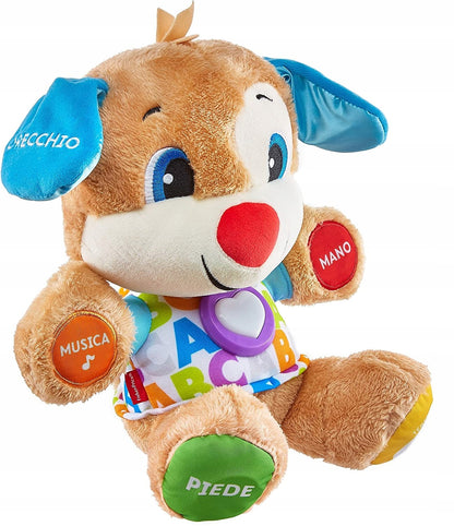 FISHER-PRICE szczeniaczek uczniaczek j. włoski