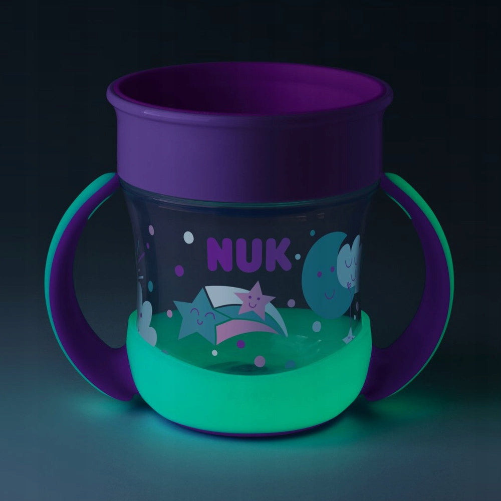 NUK Mini Magic Cup GOBELET ANTI-FUITE LUMINEUX 160 ml
