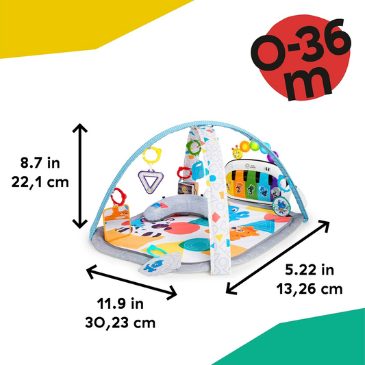 BABY EINSTEIN Kickin' Tunes 4en1 tapis d'éveil + jouets