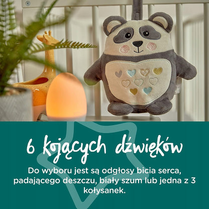 TOMMEE TIPPEE Pip the Panda PRZYTULANKA z dźwiękiem BEZ LAMPKI