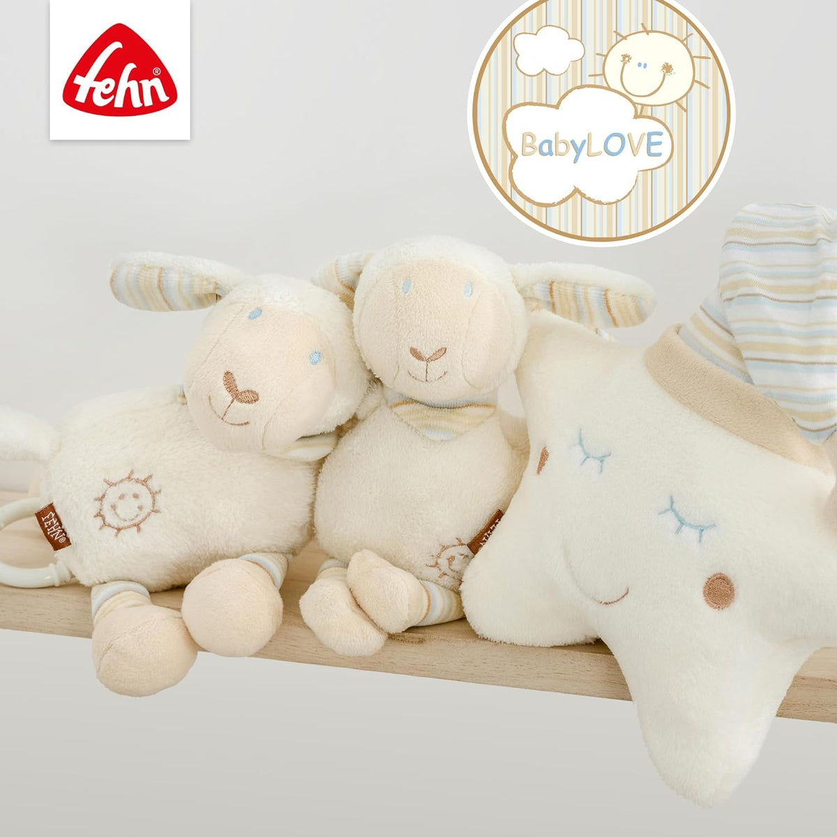 FEHN Baby Love zawieszka OWCA z pozytywką – zdjęcie produktu 6